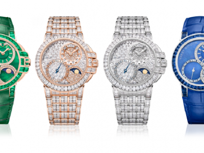 海瑞温斯顿璀璨呈献海洋Ocean系列Date Moon Phase腕表